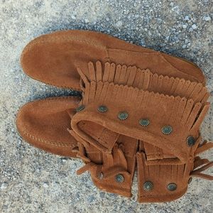 Minnetonka moccasin bootie